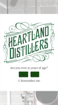 Mobile Screenshot of heartlanddistillers.com